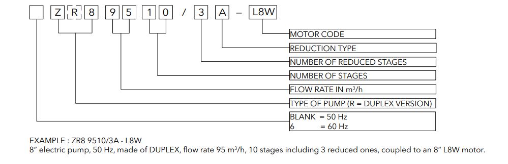 ปั๊มน้ำ in AISI 304/ Duplex for 8″ wells LOWARA Z8, ZR8 3 LOWARA-Z8-ZR8-1