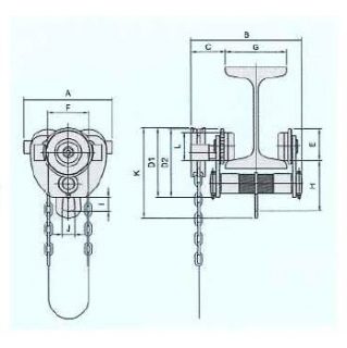 dimensions trolley blackbear gt