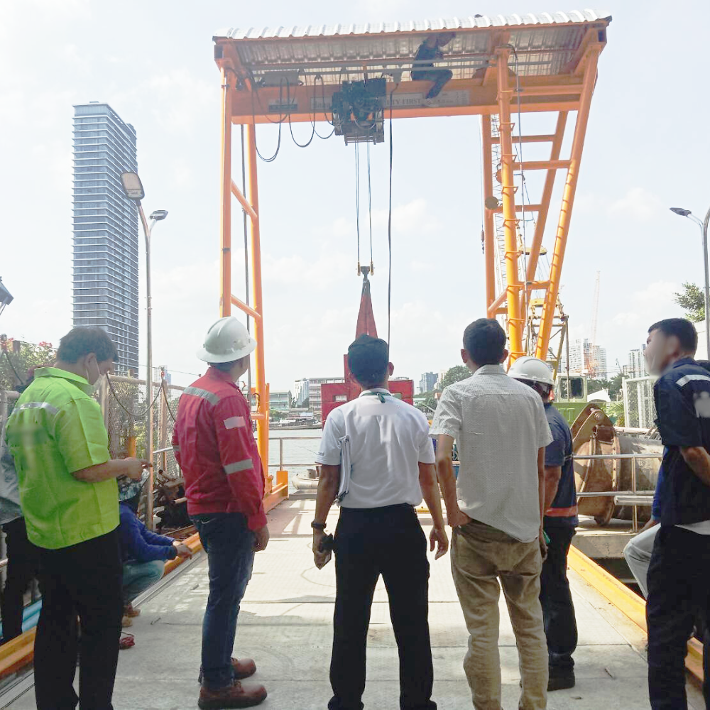 ตราวจสอบเครนประจำปี